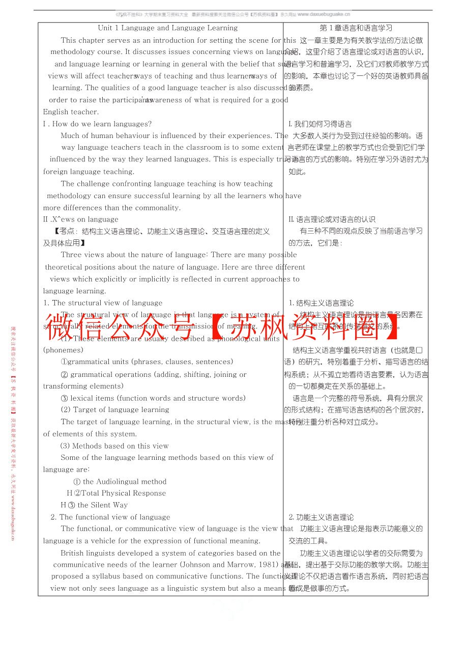 英语教学法教程